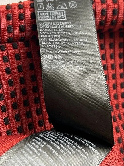 Topshop Mock Neck Check Print Fit & Flare Bodycon Mini Dress - Picture 7 of 8